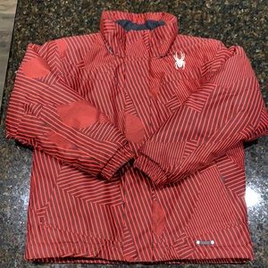 Kids Spyder ski coat.